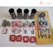 For YANMAR 4JH4 4JH5 4JH4E 4JH5E rebuild kit piston ring liner gasket bearing