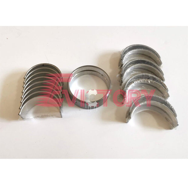 For KUBOTA V1505 rebuild kit piston ring + crankshaft conrod bearing