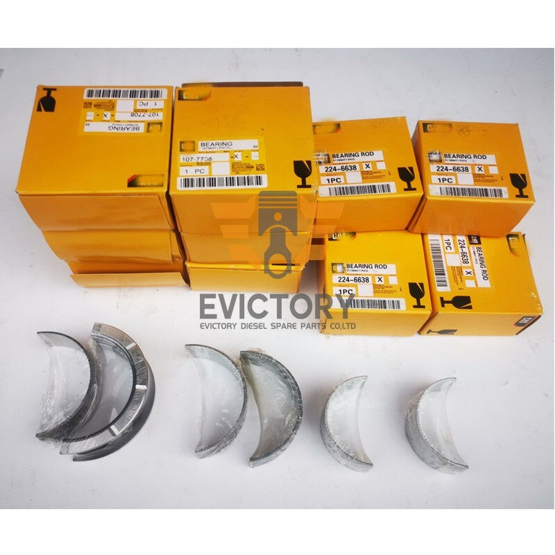 for Caterpillar repair CAT 3126 rebuild overhaul kit piston ring + all bearings