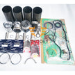 For MITSUBISHI 4D34 4D34T overhaul rebuild Kit Fuso Canter truck excavator