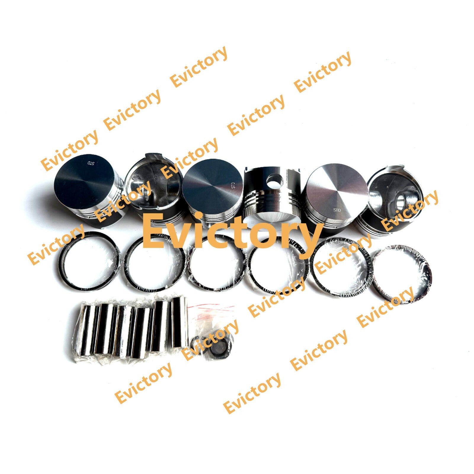 S2600 Overhaul Rebuild Kit For Kubota Engine Repair Parts Piston Ring Bearing