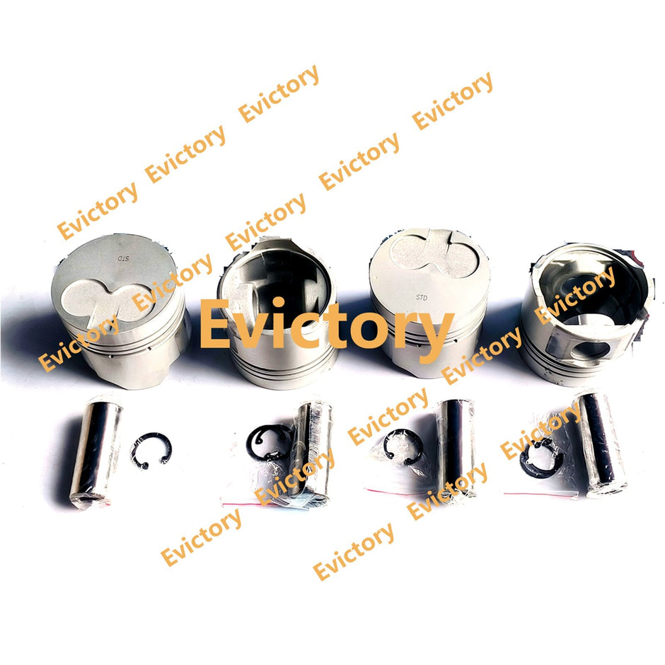 For Toyota 1DZ-I 1DZ2-2 1DZ-3 rebuild overhaul kit + valve + water oil pump