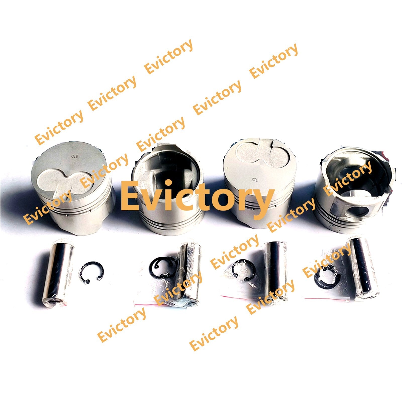 For Toyota 1DZ-I 1DZ2-2 1DZ-3 rebuild overhaul kit + valve + water oil pump