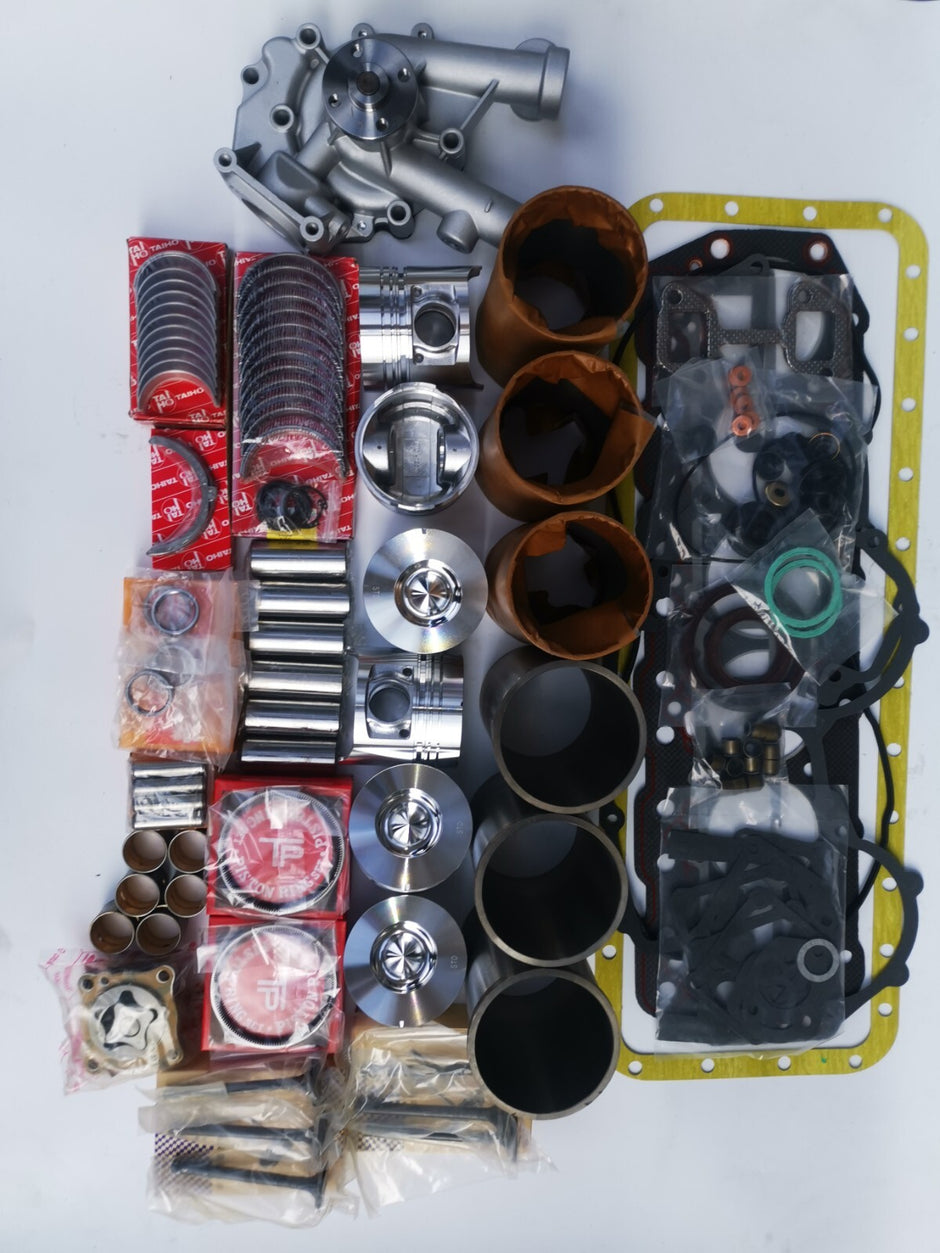 For TOYOTA 11Z engine rebuild kit + water pump + oil pump + valves forklift