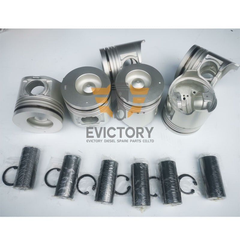 for ISUZU 6HE1 6HE1T rebuild kit head gasket cylinder liner piston ring bearing