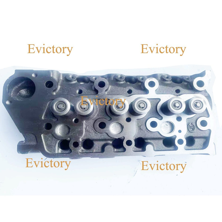 For MITSUBISHI engine parts K4D Cylinder Head with valve spring