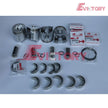 For Yanmar 4D98E 4TNE98 overhaul rebuild kit Piston ring head gasket bearing