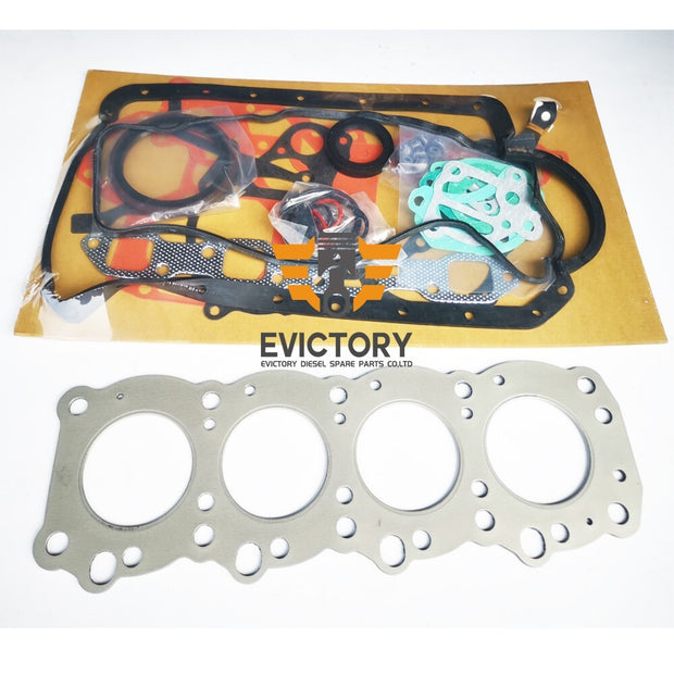 For Isuzu 4FE1 rebuild kit piston ring + complete gasket kit TCM Forklift Truck