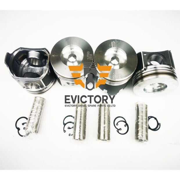 For KUBOTA V2607T V2607 rebuild kit piston + ring set + cylinder gasket head kit