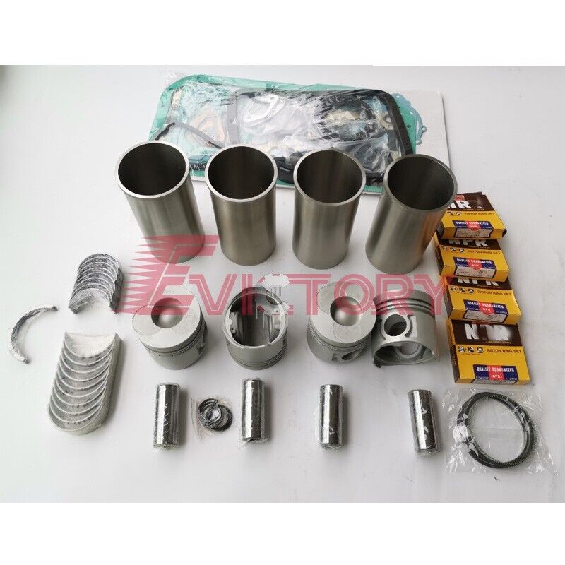 DM02 Overhaul Rebuild Kit 16 V piston liner For Doosan Bobcat DM02 Engine Part