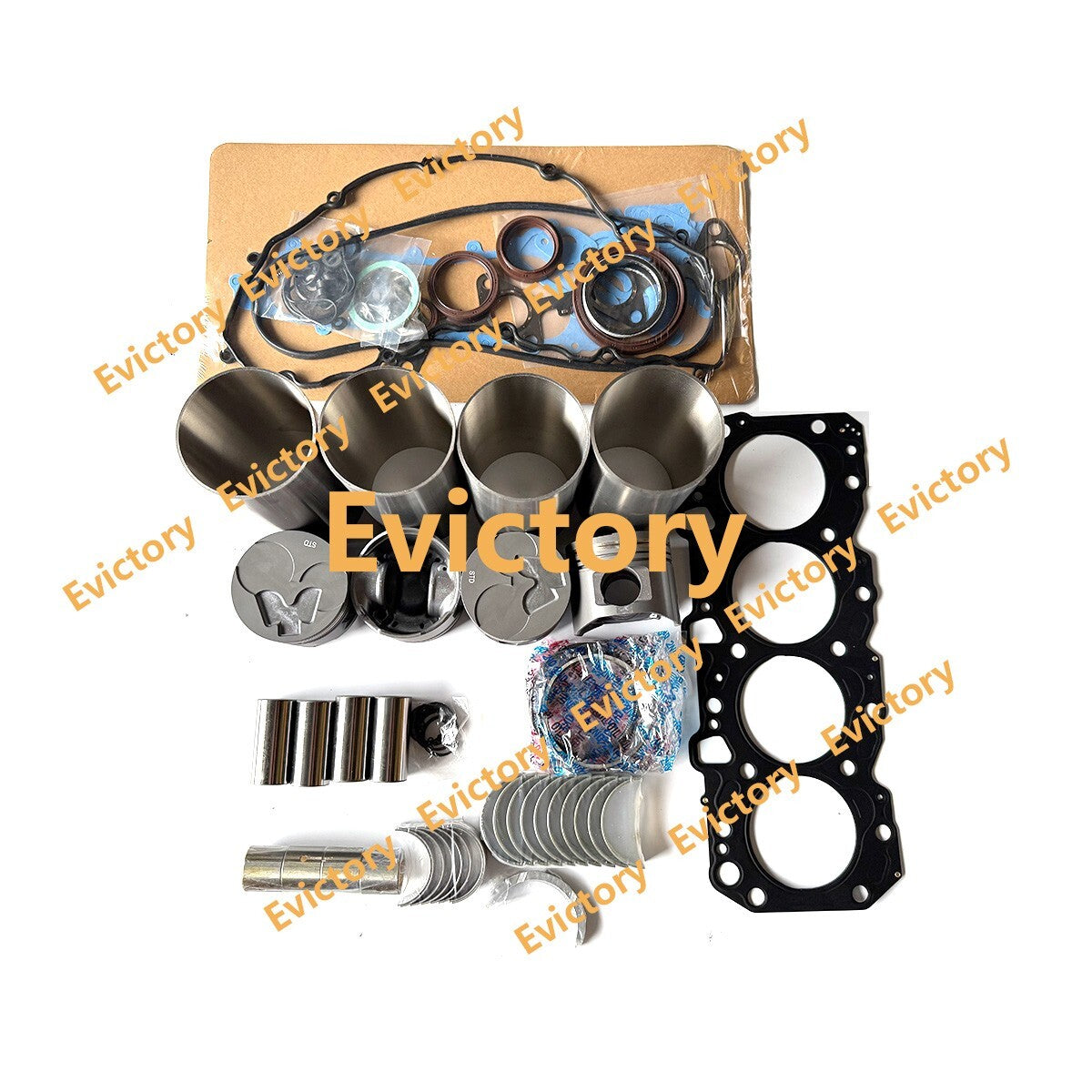 1KZ rebuild kit gasket piston liner brgs FOR TOYOTA HILUX SURF HIACE 3.0L 95-03