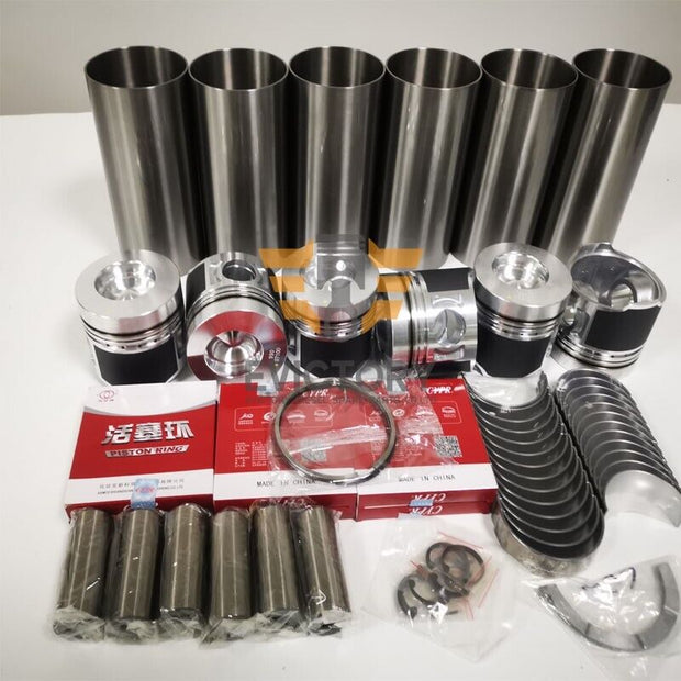 For caterpillar CAT C6.4 rebuild overhaul kit piston ring liner gasket bearing