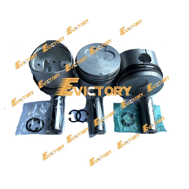 for Mitsubishi K3F rebuild kit piston ring cylinder head gasket kit