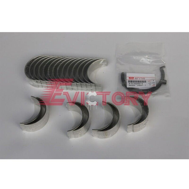 4HK1-TC 4HK1T 4HK1 rebuild kit full gasket kit + engine bearing for ISUZU parts