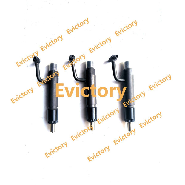 For Yanmar 3TNE88 Fuel Injector 3pcs AT110293 for John Deere 790 870 1070 4300