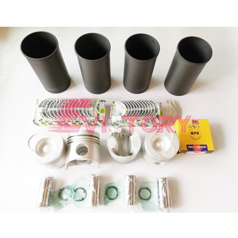 For Hino W04CT W04C-T W04C rebuild overhaul repair kit + 8pcs valve
