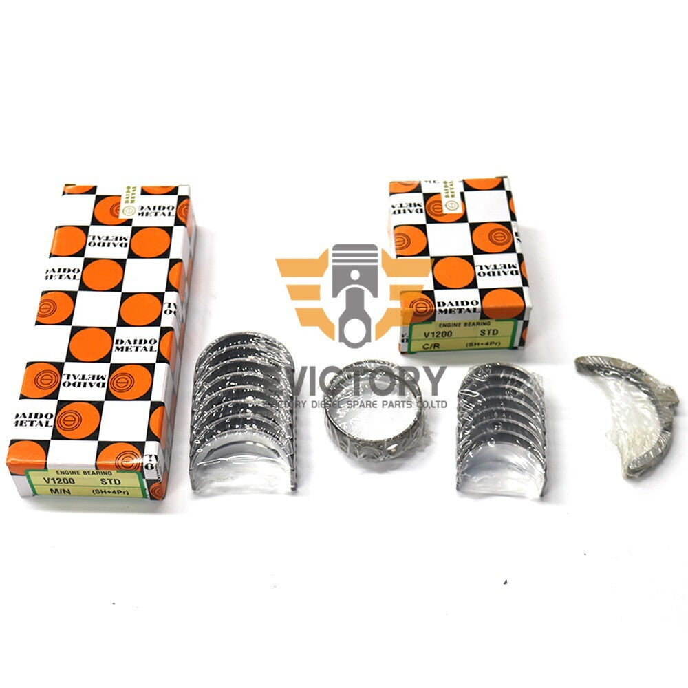 V1200 Engine Overhaul Rebuild Kit for Kubota RX245 RX275 RX2750 B920 Repair