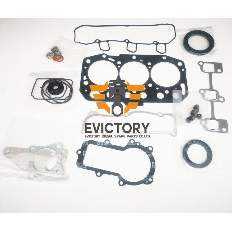 New For YANMAR 3TNM72 Cylinder Head COMPLETE WITH GASKET KIT