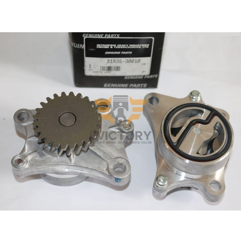 Fit for Mitsubishi S3L S3L2 S4L S4L2 Oil Pump 31A35-30010  New