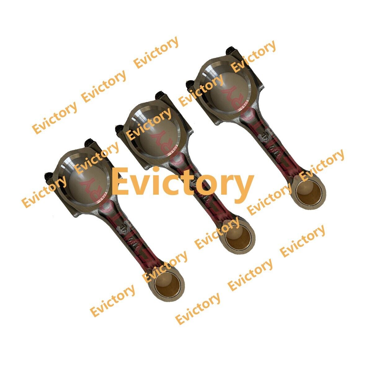 For Yanmar 3D82 3D82AE 3TNV82A 3TNV82 engine overhaul rebuild kit + 3pcs conrod