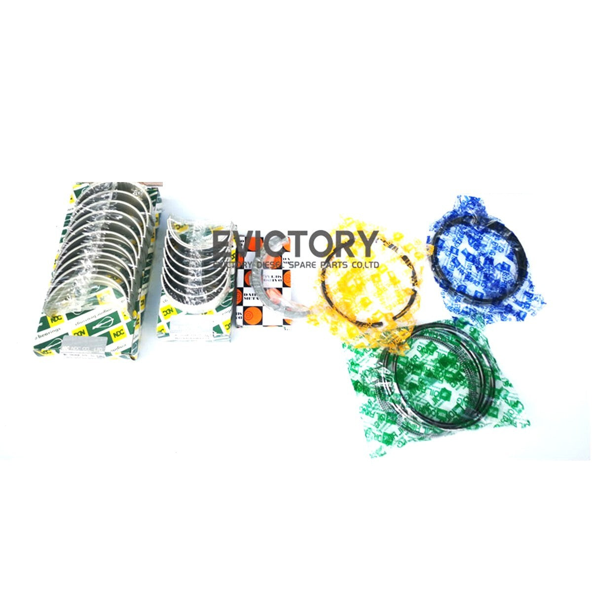 FD42 FD46 Engine Rebuild Overhaul kit piston ring + crankshaft conrod bearings