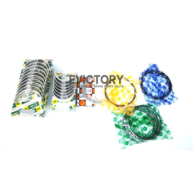 FD42 FD46 Engine Rebuild Overhaul kit piston ring + crankshaft conrod bearings