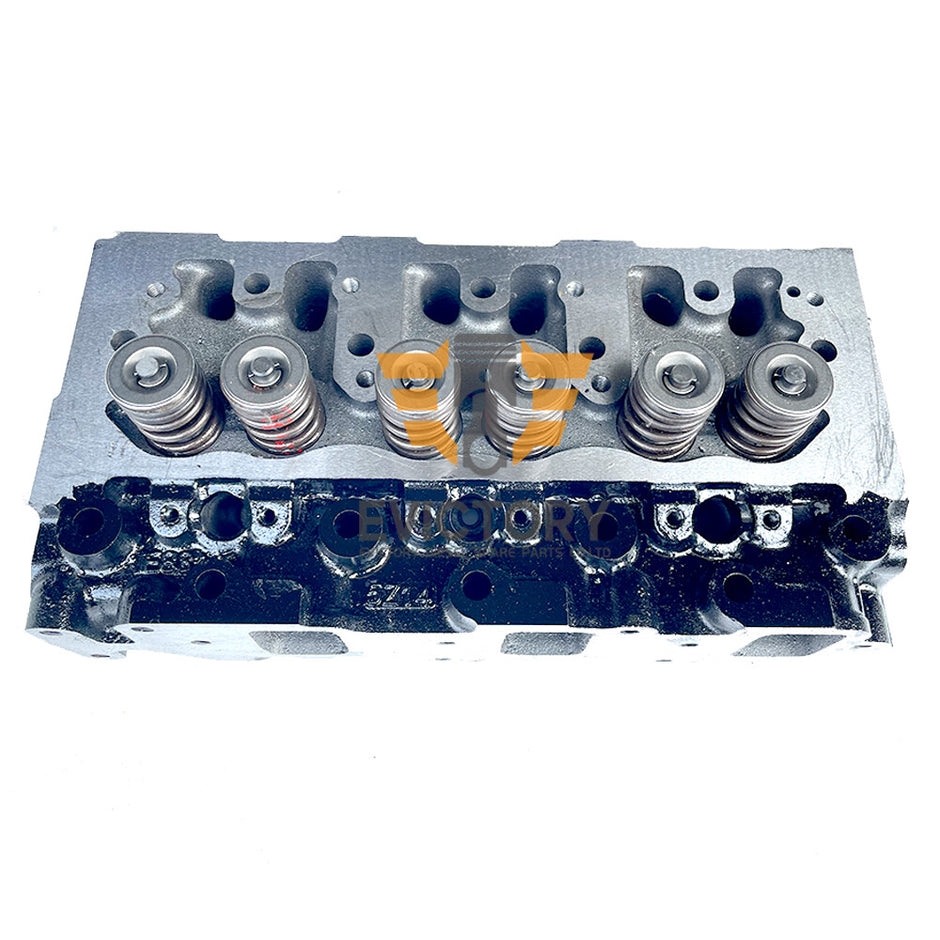 For Yanmar 3TNE88 3D88E 3D84 3TNE84 Cylinder Head Assy + GASKET KIT