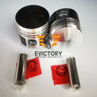 For KUBOTA ZB600 Z600 piston ring cylinder head gasket B4200 Engine Tractor