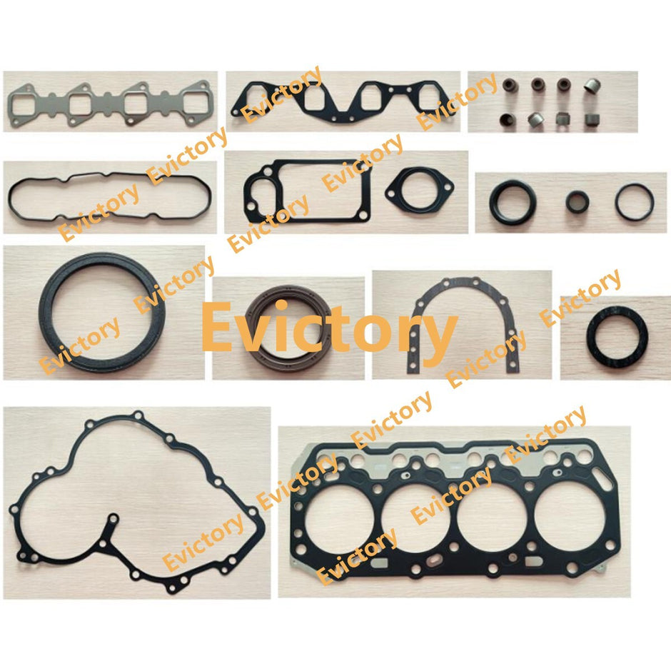 For TOYOTA engine 1FS complete gasket kit with head gasket kit forklift parts