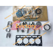 For kubota V1305 rebuild kit valve guide piston ring liner gasket bearings
