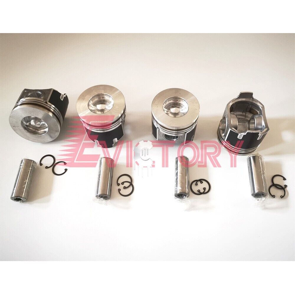 V2607 overhaul kit piston + ring + crankshaft conrod bearing For KUBOTA engine