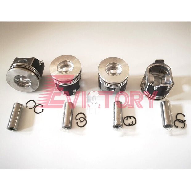 V2607 overhaul kit piston + ring + crankshaft conrod bearing For KUBOTA engine