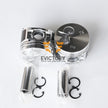 For YANMAR 2T72 rebuild kit piston ring set tractor engine parts