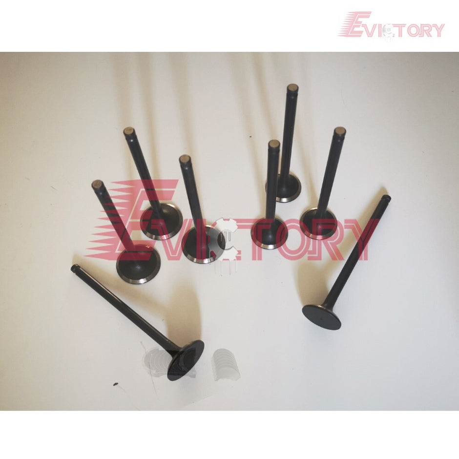 For Isuzu 4JG1-T 4JG1 4JG1T overhaul rebuild kit + 4 liners + 8 valves