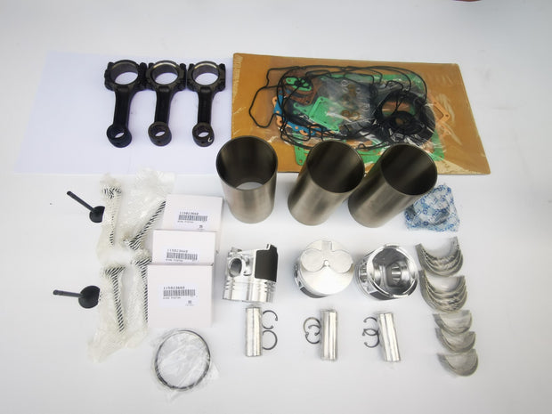 For Perkins 403D-15 403C-15 rebuild kit + 1PC crankshaft + 3 connecting rods