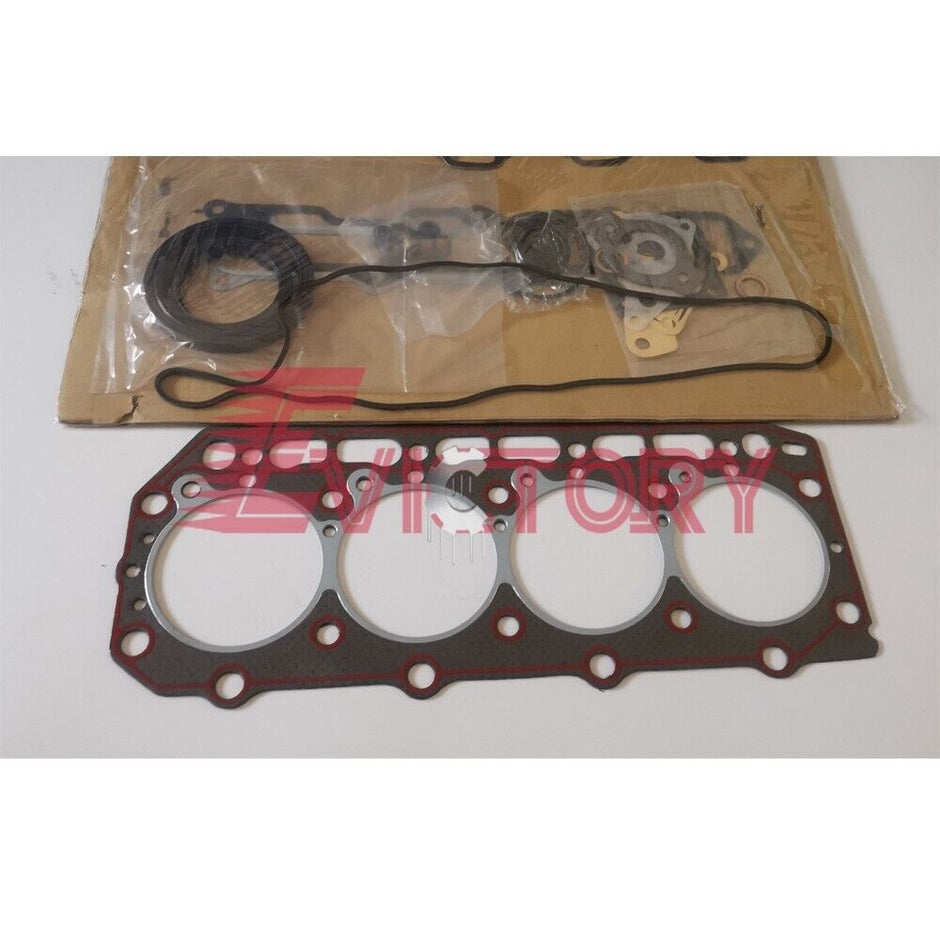 For Yanmar 4TN84E 4D84E 4TN84L 4TNE84 cylinder head complete + full gasket kit