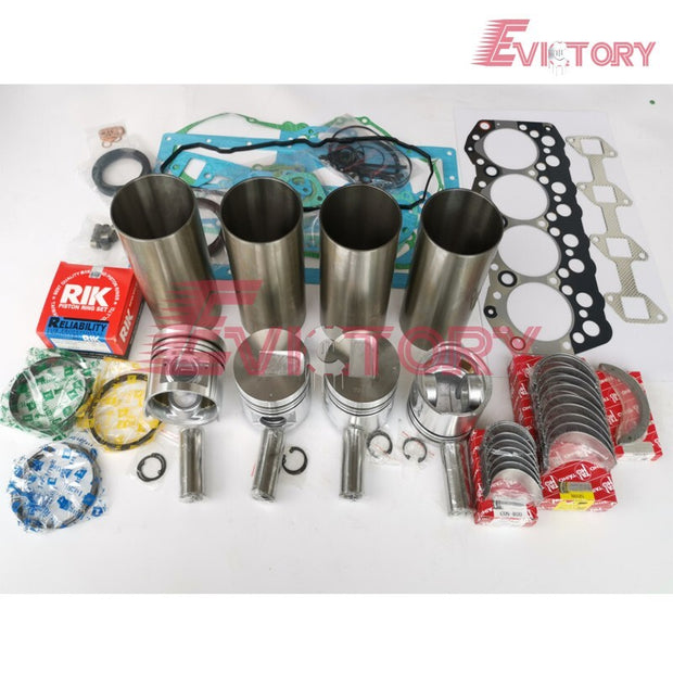 For MITSUBISHI S4S overhaul rebuild Kit gasket piston - forklift indirect type