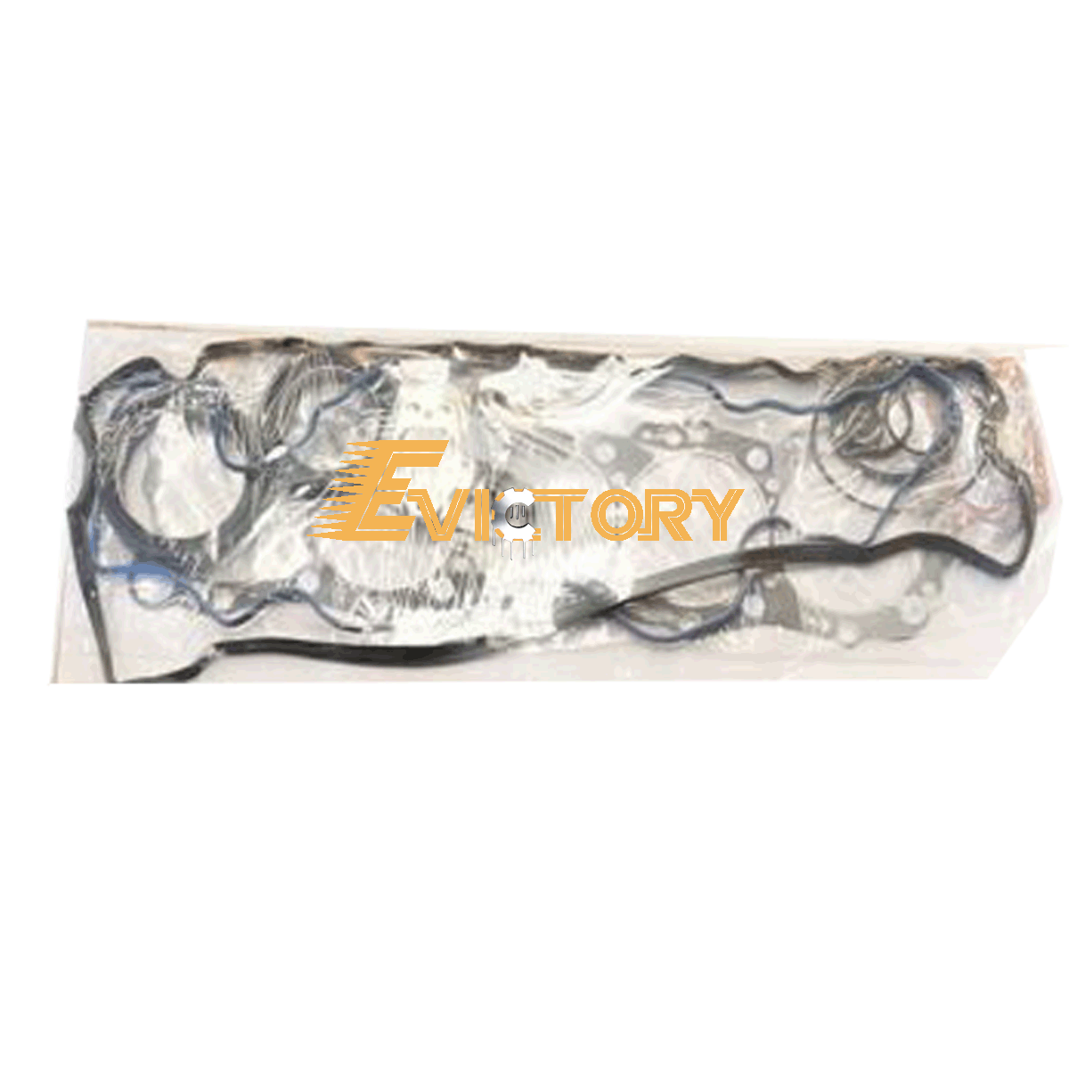 W06E cylinder gasket kit + big small bearing For Hino Engine Hitachi Excavator