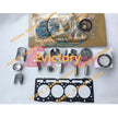 For kubota V1305-B V1305 overhaul kit piston ring gasket bearing + conrod