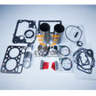 for Kubota ZL600 overhaul rebuild kit piston ring liner gasket bearing