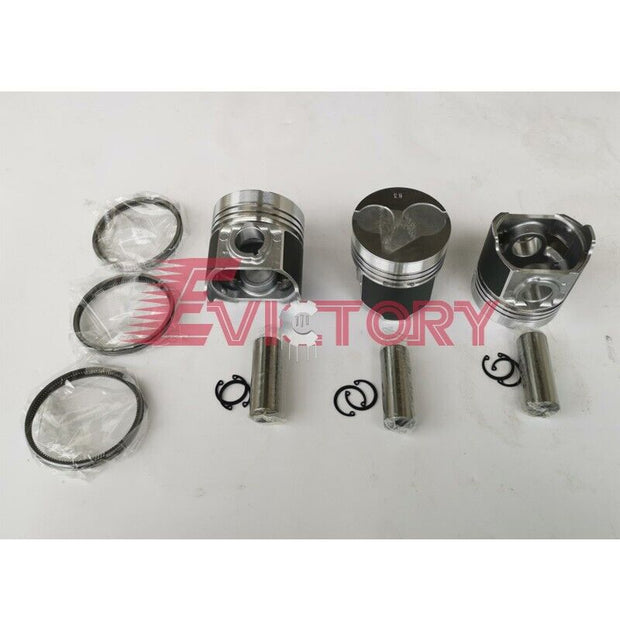 For KUBOTA D1503 overhaul kit piston + ring set + cylinder head gasket kit