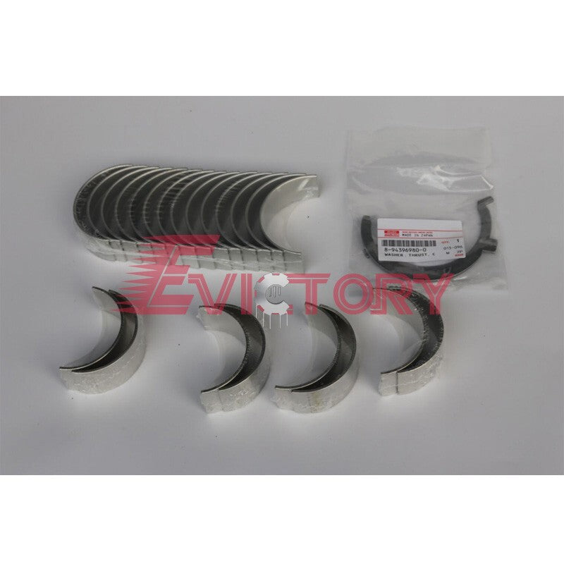 For ISUZU 4HK1-TC 4HK1T 4HK1 rebuild kit piston ring + main conrod bearing