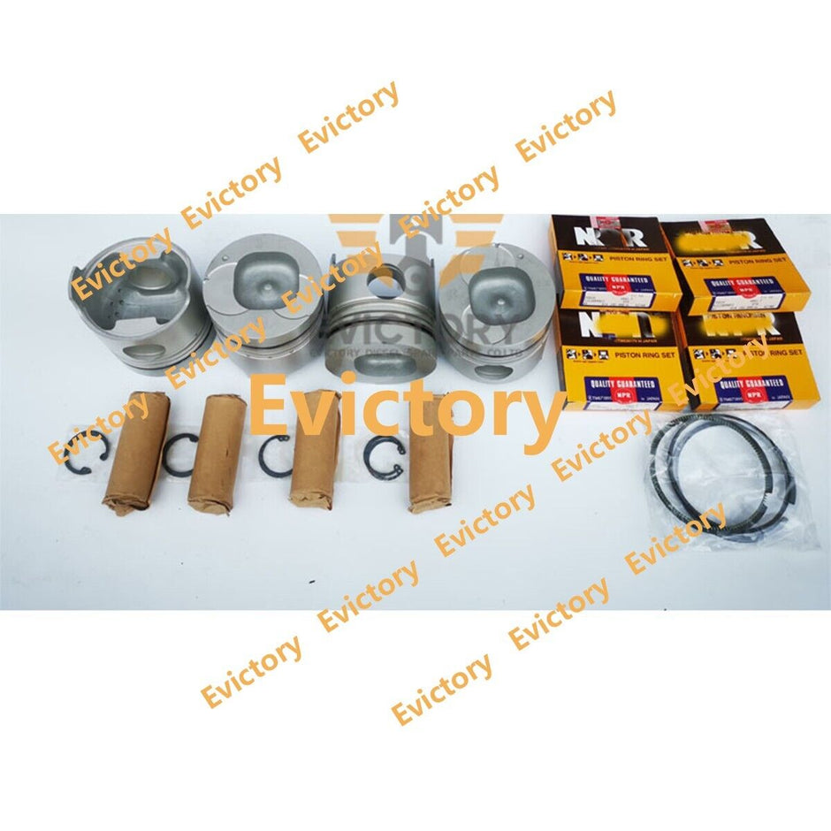 4BD1T 4BD1 rebuild kit piston ring cylinder head gasket kit for ISUZU engine