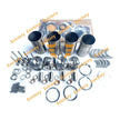 For DEUTZ BF4L1011 overhaul kit valve+piston+ring+gasket+bearing+liner set