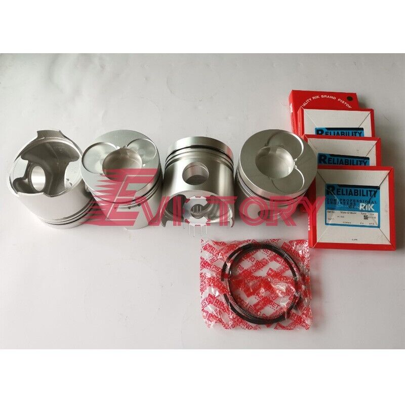 W04DT W04D-T W04D rebuild kit piston + ring set + cylinder head gasket kit