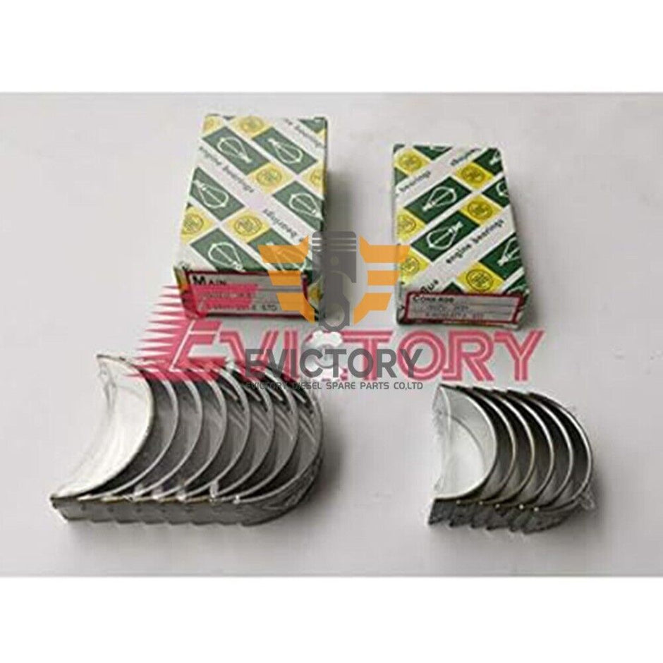 D1462 piston ring + crankshaft conrod bearing for KUBOTA excavator engine parts