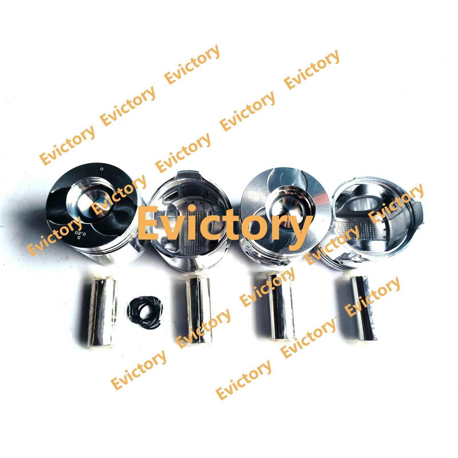 4D95L 4D95LE 4D95 oversize piston and piston ring +0.50 for KOMATSU excavator