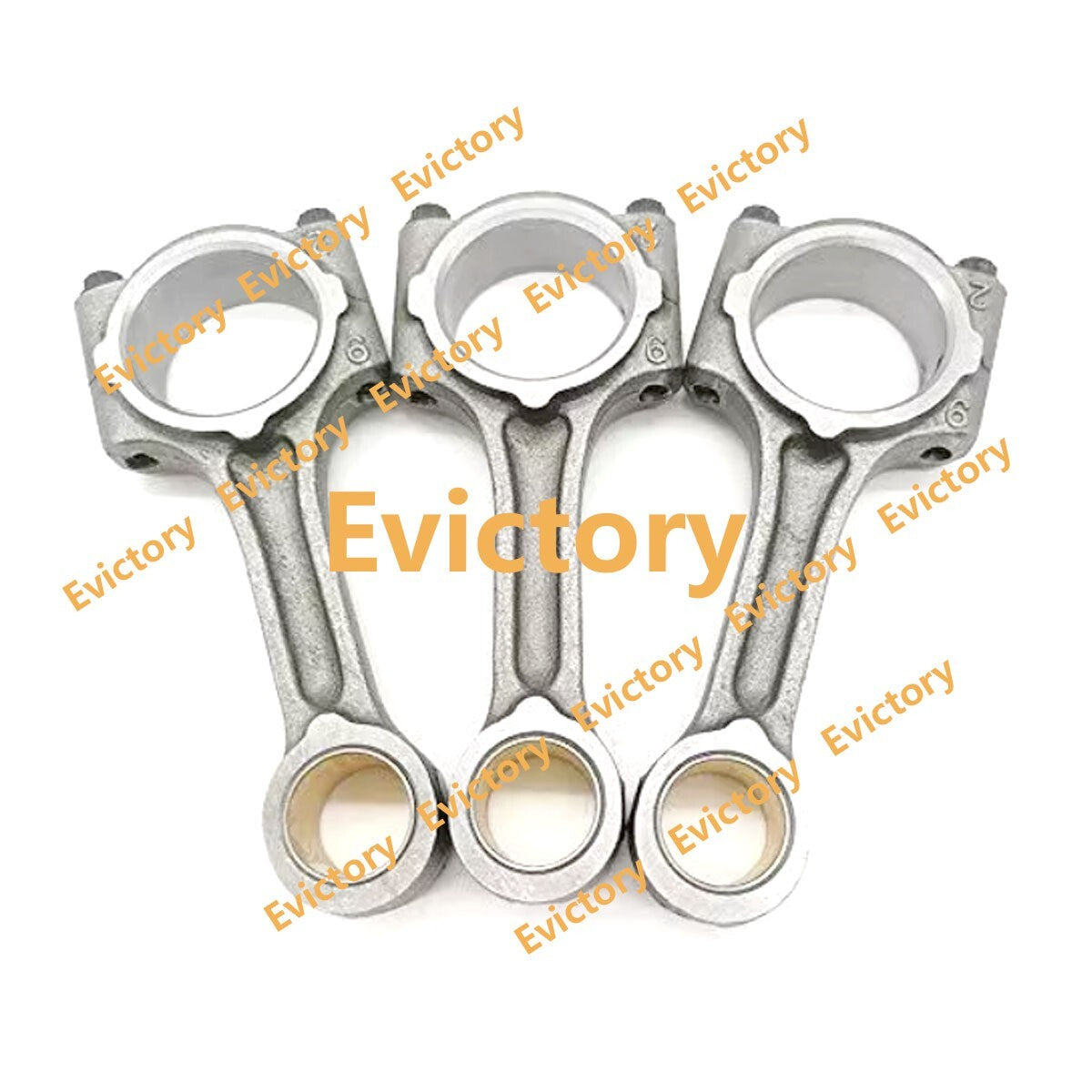 3 pcs D662 D662-E connecting rod conrod For KUBOTA A-13 A13 Tractor Engine