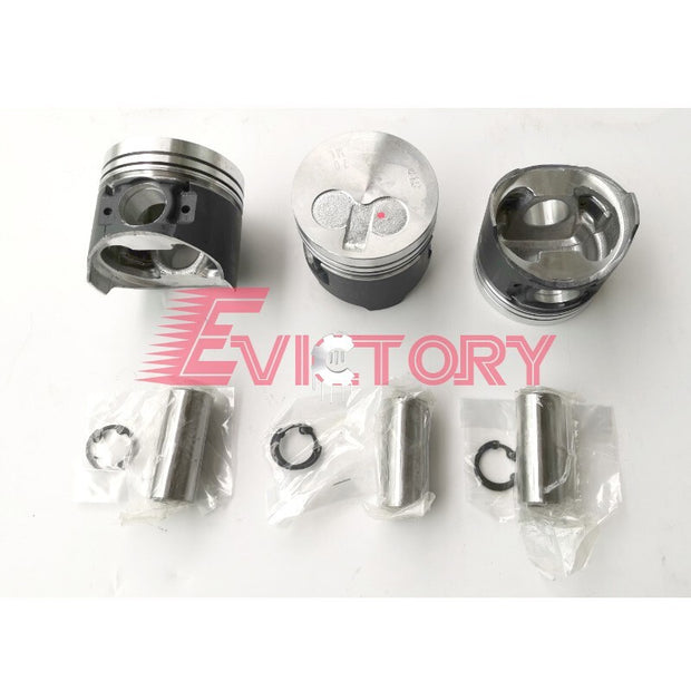 For YANMAR 3YM20 Rebuild Kit piston with ring + crankshaft conrod bearing