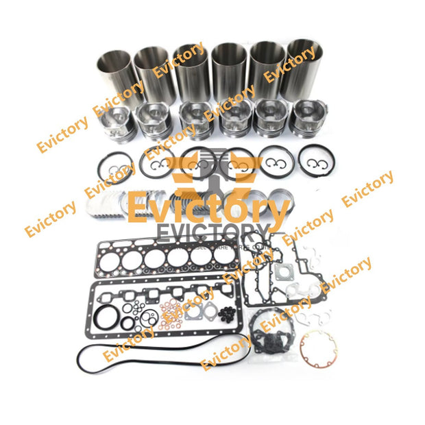 S2800 Rebuild Overhaul Kit For Kubota Engine Piston Ring Bearing Liner Gasket